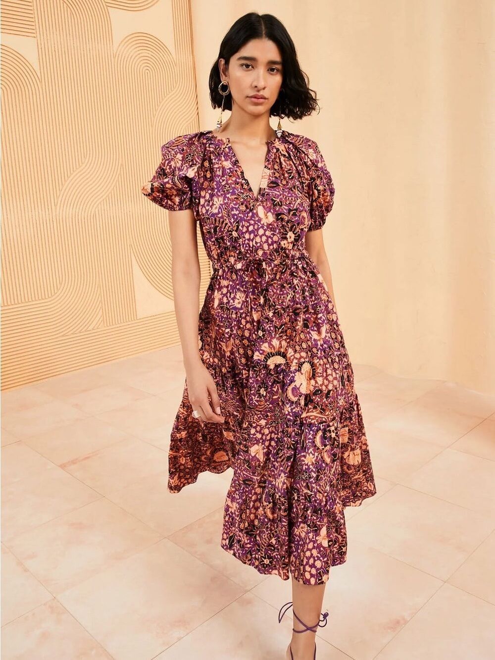 Ulla Johnson Olina Dress Blackcurrant 0